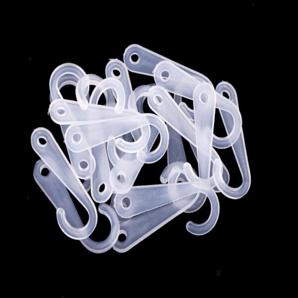 Plastic J-Hooks For Hanging Socks
