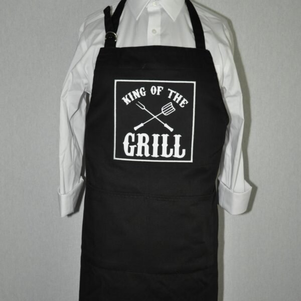 Adult King Of The Grill Bib Apron