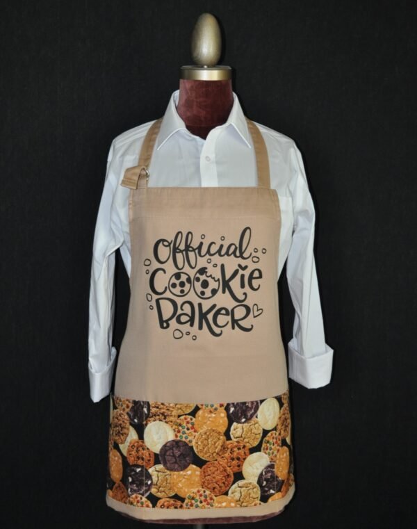 Adult Official Cookie Baker Bib Apron