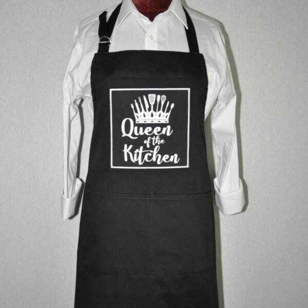 Adult Queen Of The Grill Bib Apron