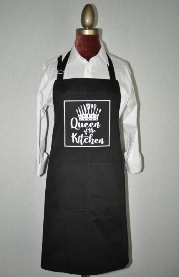 Adult Queen Of The Grill Bib Apron