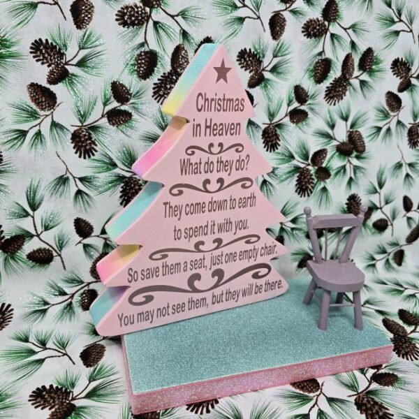 Christmas In Heaven Holiday Tree Memorial Décor - Multicolor - Image 2