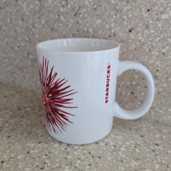 Starbucks 2014 Red Starburst Coffee Cup - Image 2