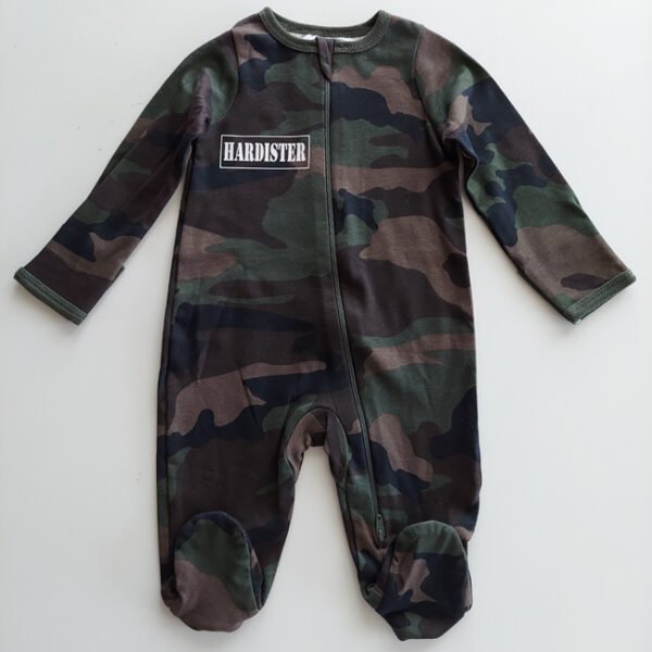 Infant Woodland Camo Personalized Sleepwear