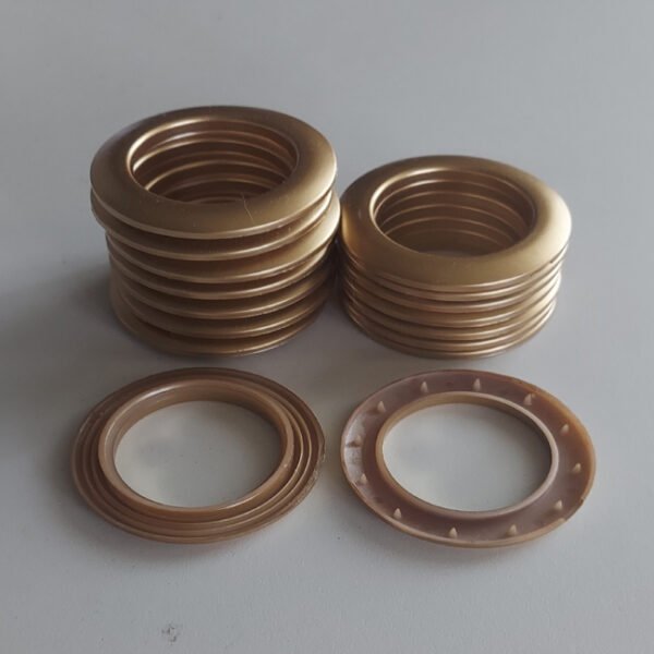 Dritz Curtain Grommets 8 Pack Gold 1 - 9/16'' - (Open Bag)