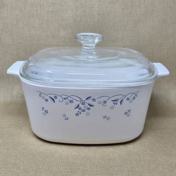Corning Ware Provincial Blue Casserole Dish