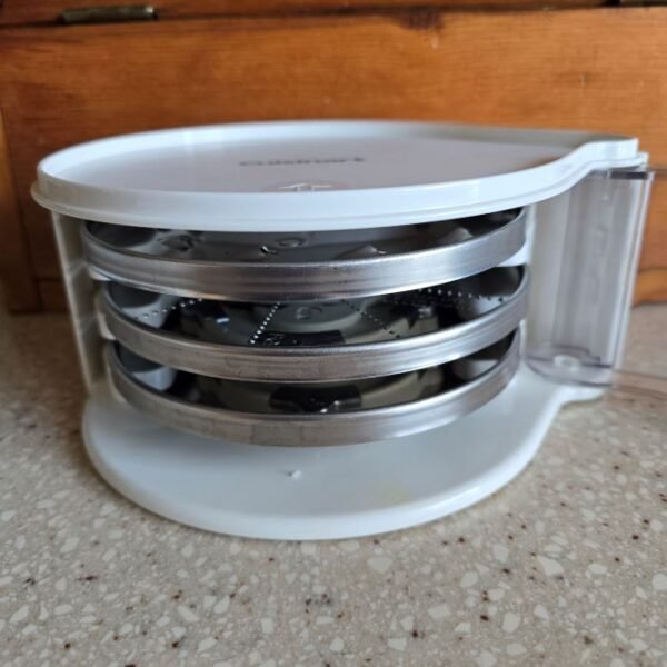 Cuisinart 7-10 Cup Food Processor Disk Holder + 3 Disks