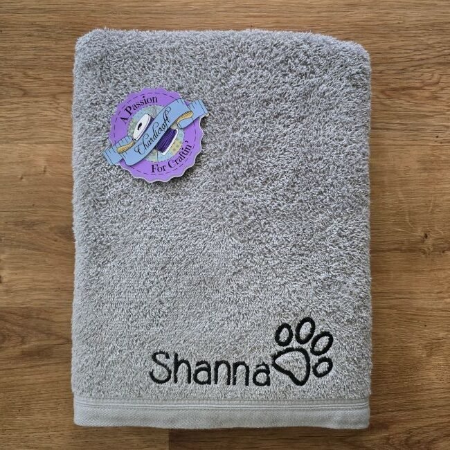 Custom Embroidered Pet Towels - Image 4