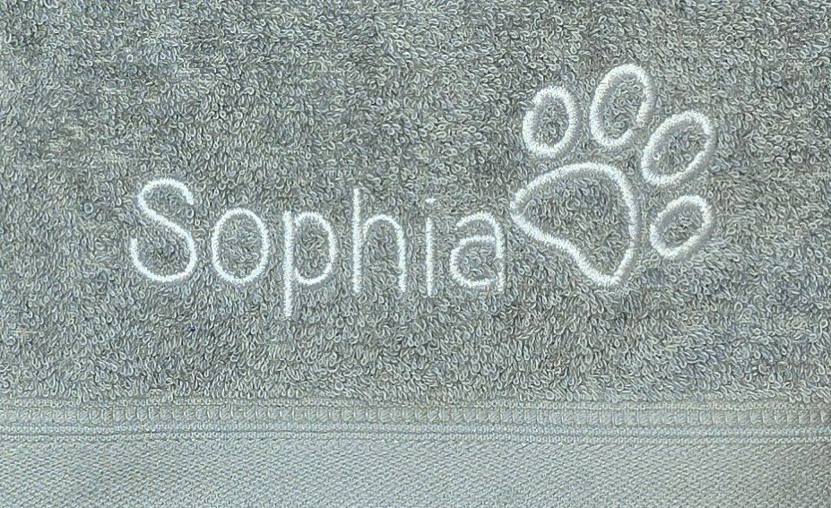 Custom Embroidered Pet Towels - Image 6