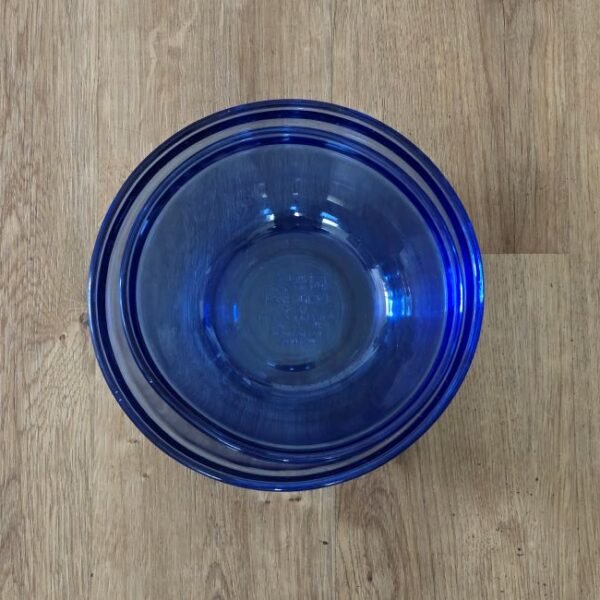 Vintage Anchor Hocking Cobalt Blue Glass Mixing Bowls – Set of 2