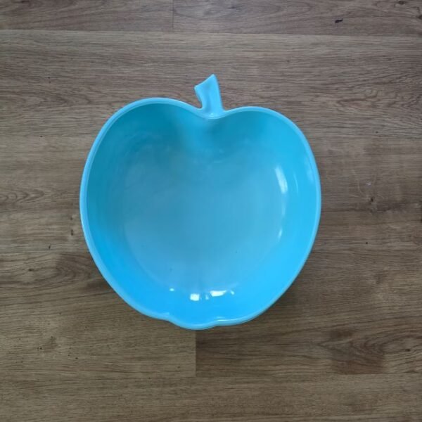 Hazel-Atlas Milk Glass Apple Fruit Bowl