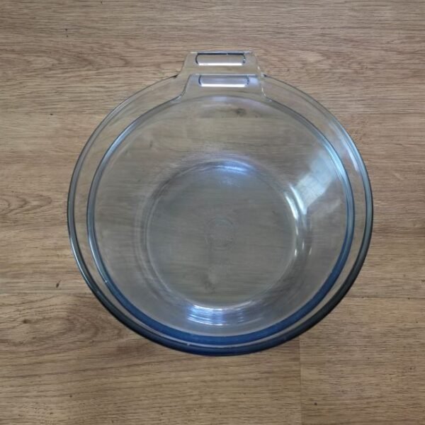 Vintage Pyrex Flameware Clear Glass Saucepan Bowls Set